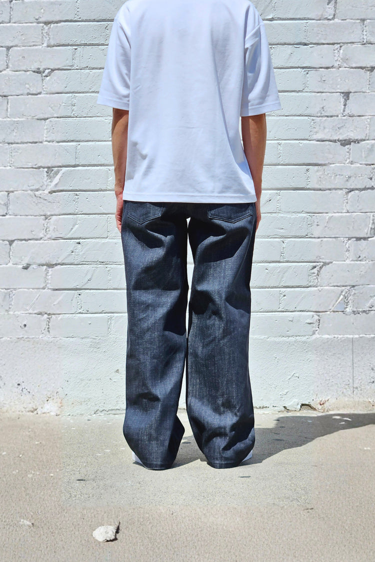 Neo Blue® 14oz Raw Denim Charcoal Baggy