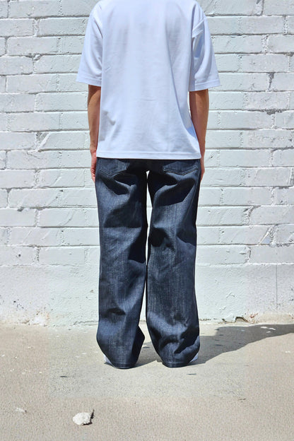 Neo Blue® 14oz Raw Denim Charcoal Baggy