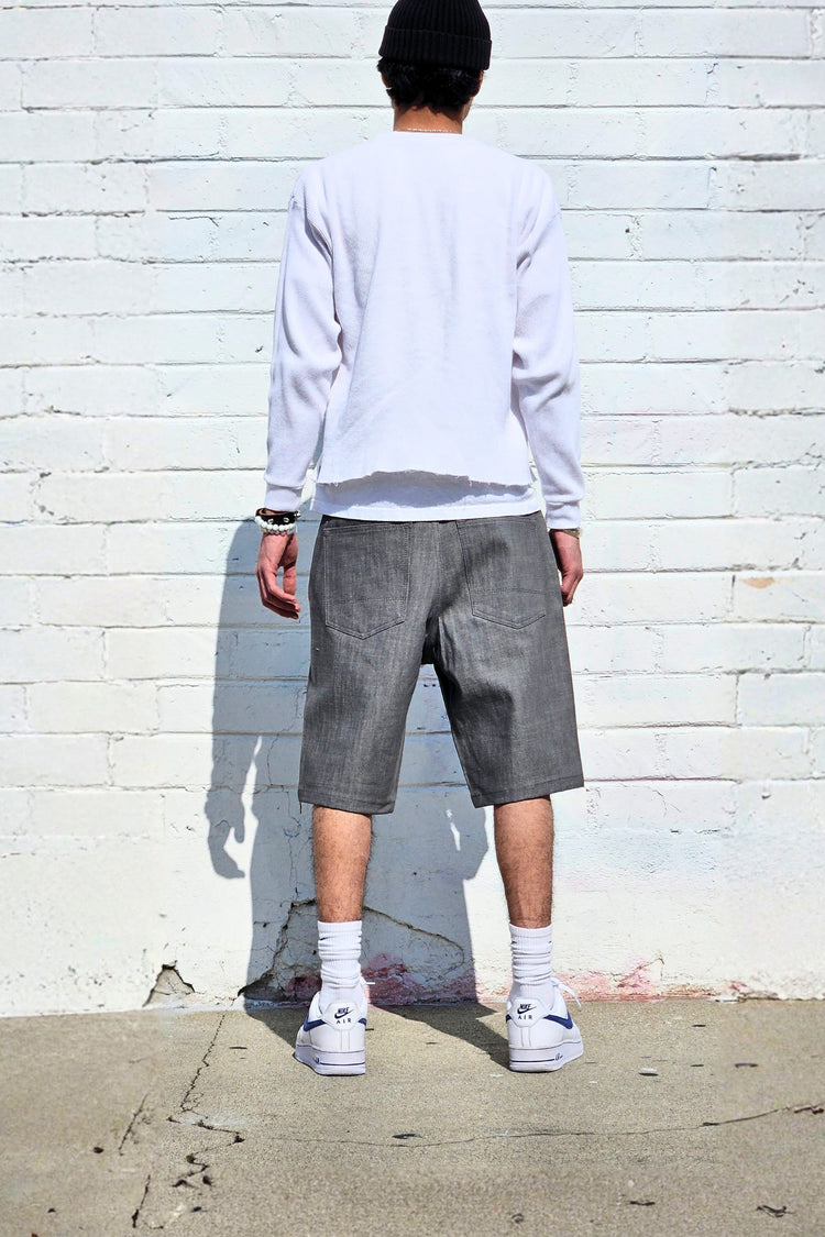 Neo Blue® 14oz Raw Denim Light Grey Baggy
