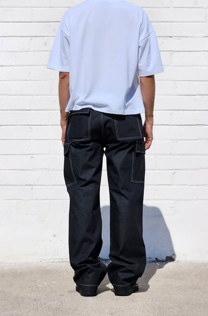 Neo Blue® 14oz Heavy Cargo Jeans