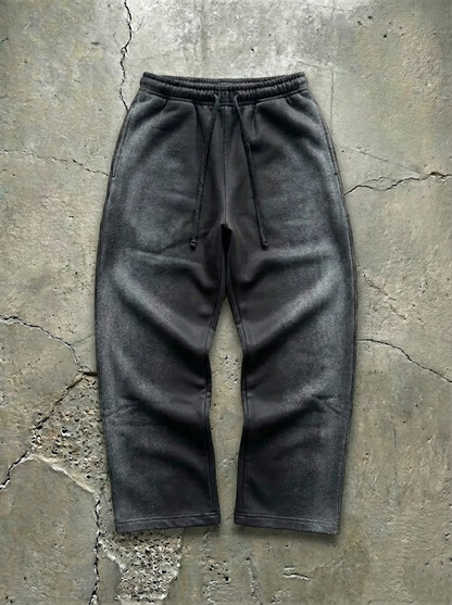 Luxury Straight Fleece Sweatpants w/ Drawstring (20oz)